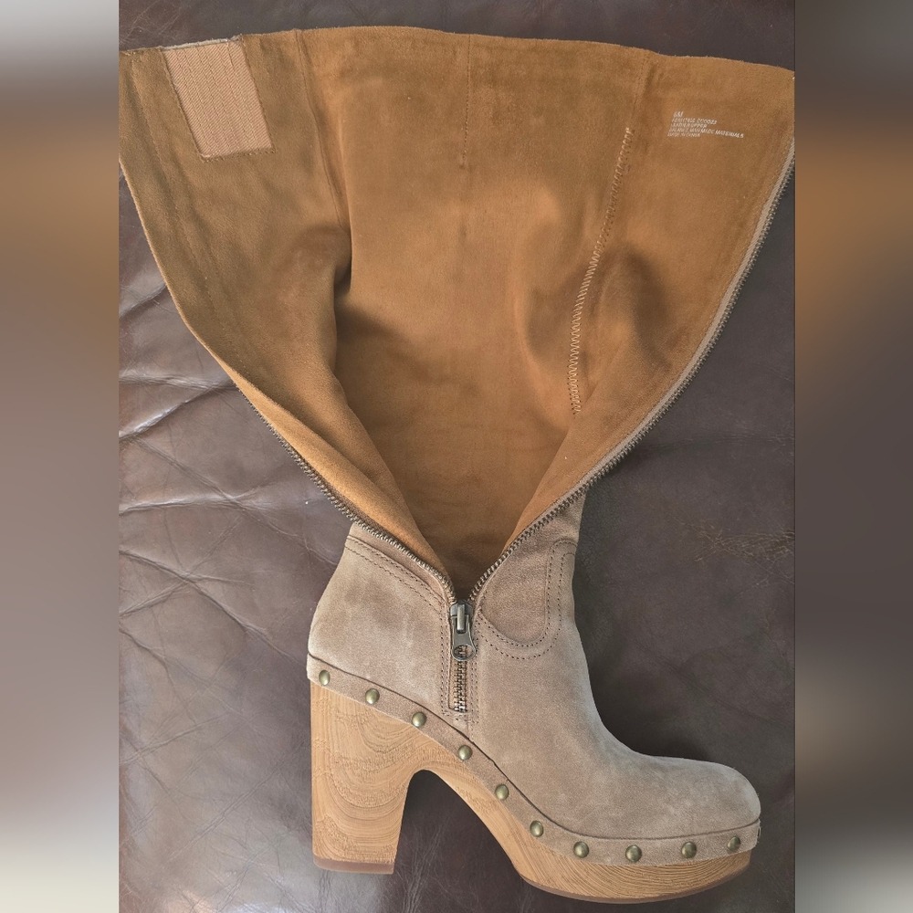 Kork Ease knee High Platform Heel Boots Size 6. EUC - Picture 9 of 10